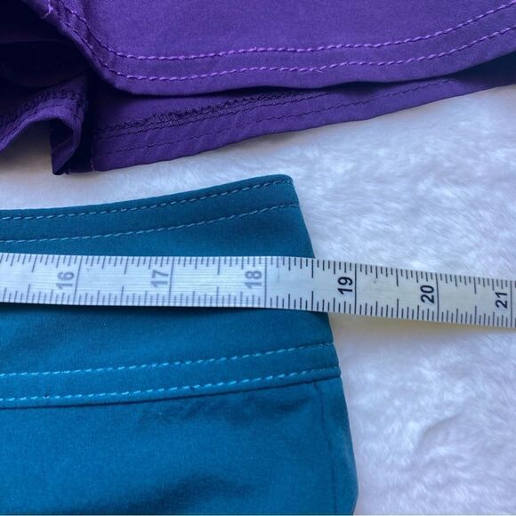 Athleta All Terrain Skirt Bundle Purple and Green Size 14P - Picture 12 of 14